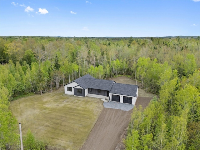 67 Stacey Ln, Kenduskeag, ME 04450 - aerial view of property and surrounding area featuring a forest