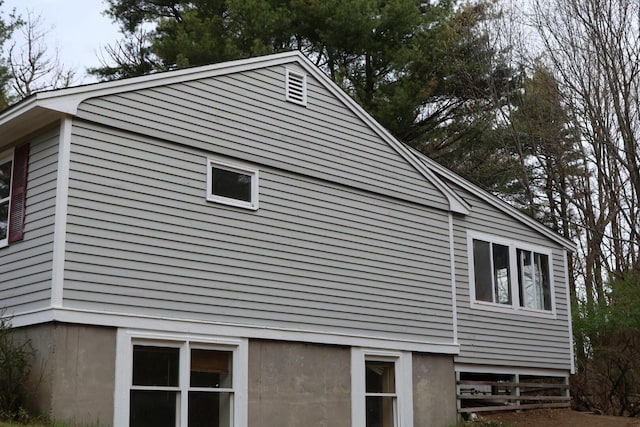 view of property exterior