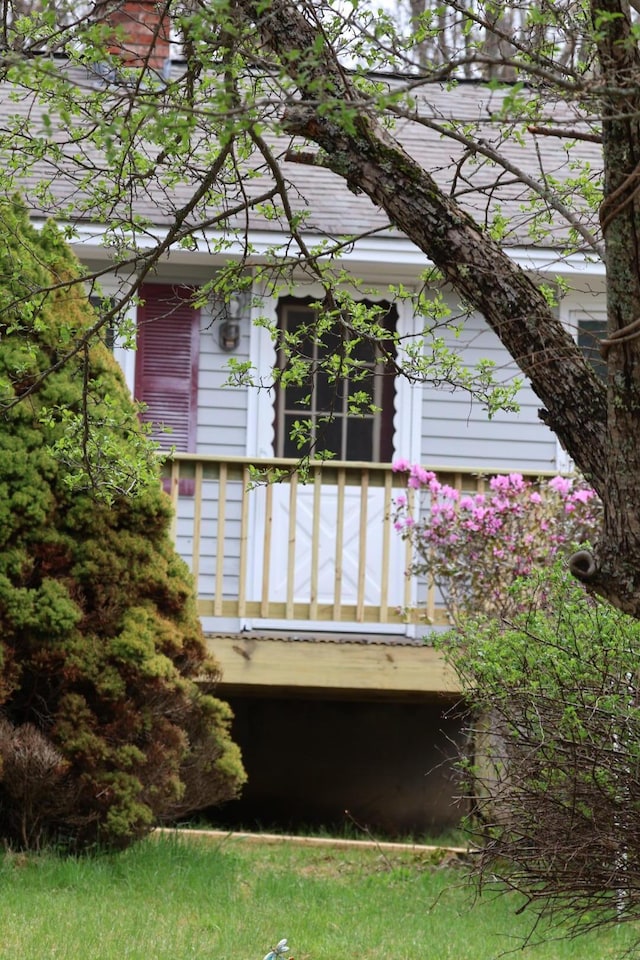 view of side of home