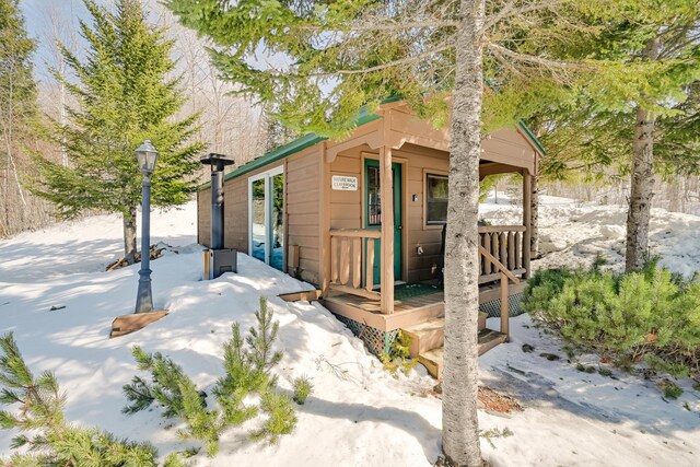 84 Ira Mountain Rd, Kingfield, ME 04947 - view of front of house