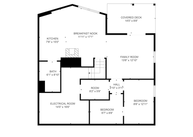 84 Ira Mountain Rd, Kingfield, ME 04947 - home floor plan