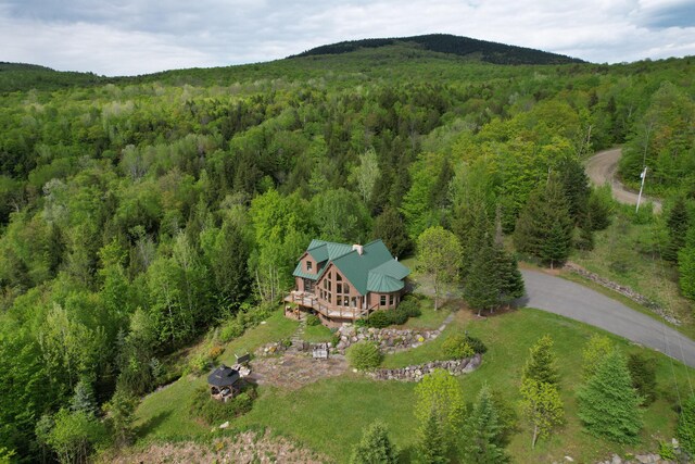 84 Ira Mountain Rd, Kingfield, ME 04947 - aerial view of property's location with a forest