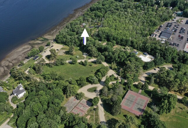 19 Glenview Ln, Belfast, ME 04915 - aerial view of property and surrounding area featuring a large body of water