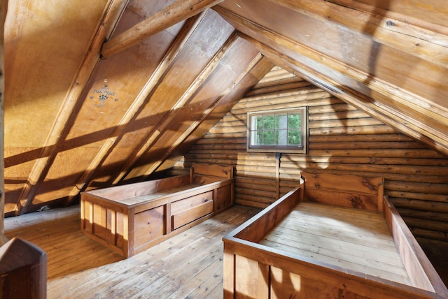 52 Main St, Sanford, ME 04083 - unfinished attic with an upstairs landing