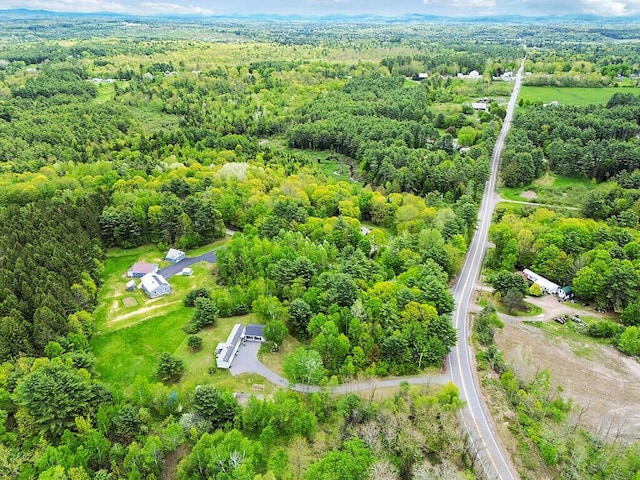 20 Pit Rd, Windsor, ME 04363 - bird's eye view of a heavily wooded area