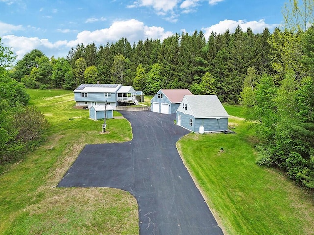 20 Pit Rd, Windsor, ME 04363 - view of subject property with a heavily wooded area