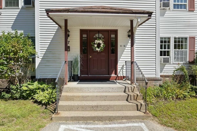 view of property entrance