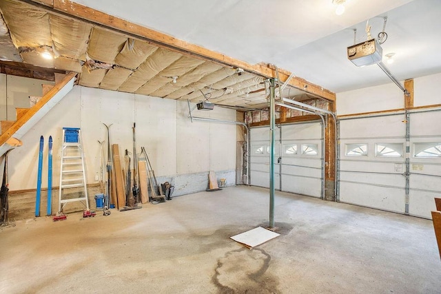 101 Whites Bridge Rd, Windham, ME 04062 - garage featuring a garage door opener
