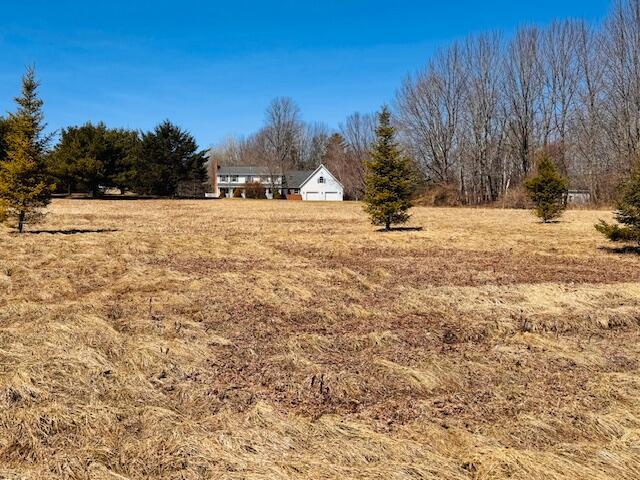 view of yard featuring a rural view