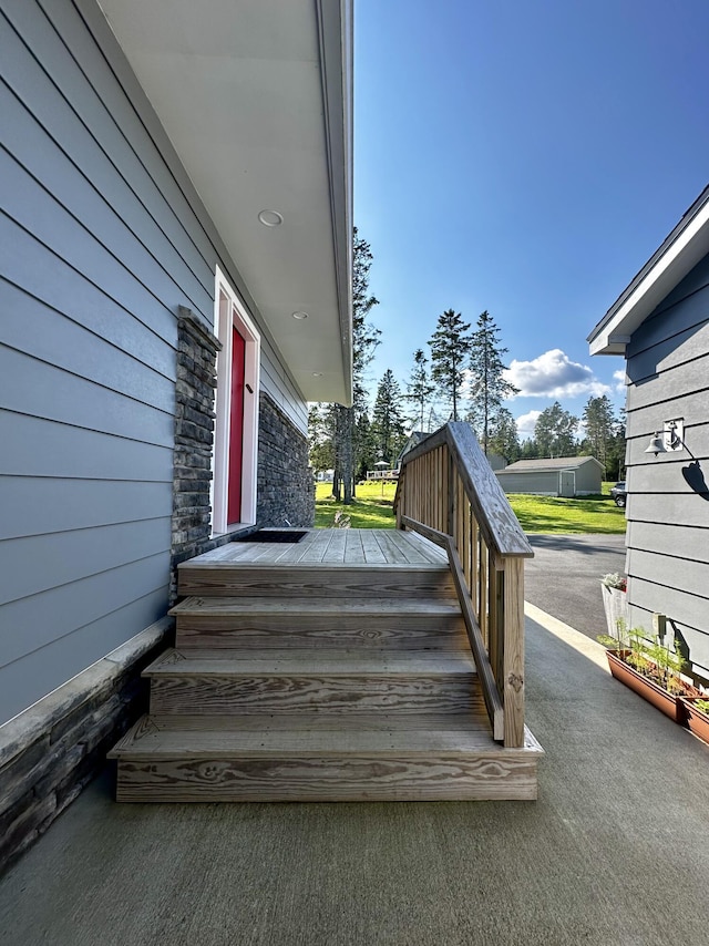 68 Robbins St, Robbinston, ME 04671 - view of stairway