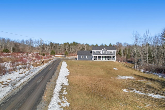 63 Grandview Dr, Newport, ME 04953 - exterior space featuring a view of trees