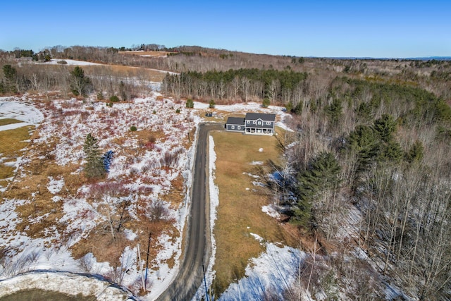 63 Grandview Dr, Newport, ME 04953 - view of snowy aerial view