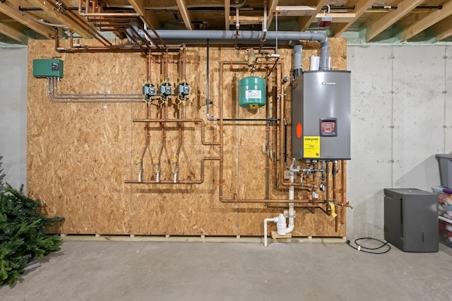 63 Grandview Dr, Newport, ME 04953 - utilities featuring tankless water heater