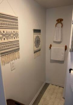 bathroom featuring baseboards