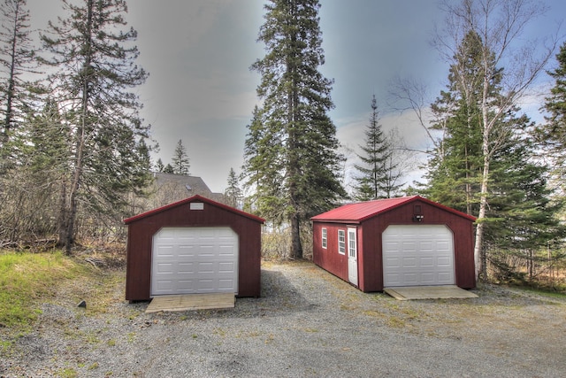 62 Hernborg Rd, Rangeley, ME 04970 - view of garage