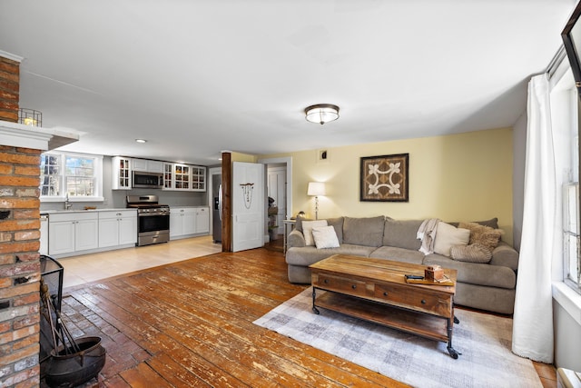 30 Joy Valley Rd, Buxton, ME 04093 - living room with light wood finished floors