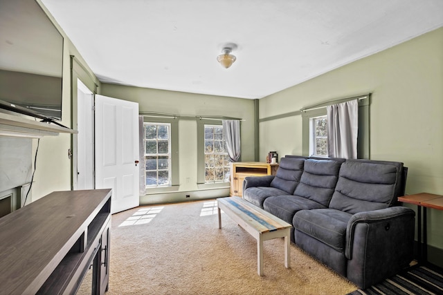 30 Joy Valley Rd, Buxton, ME 04093 - living area featuring carpet flooring and healthy amount of natural light
