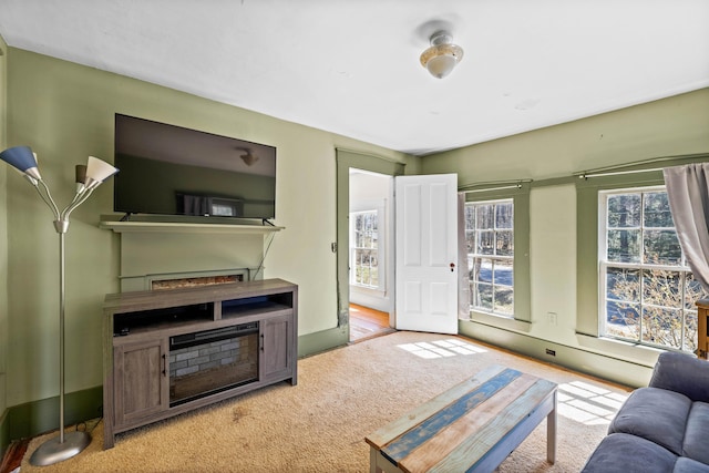 30 Joy Valley Rd, Buxton, ME 04093 - view of carpeted living room