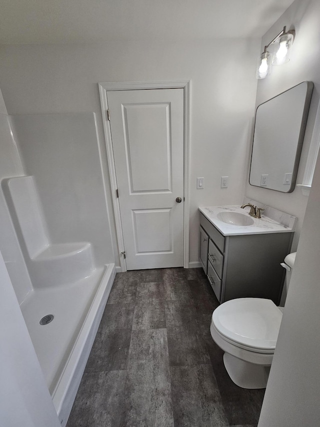 310 Emery Mills Rd, Shapleigh, ME 04076 - full bath with vanity and a shower