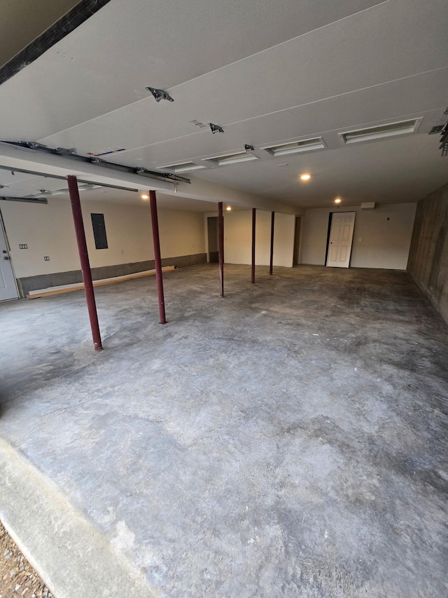 310 Emery Mills Rd, Shapleigh, ME 04076 - basement featuring electric panel