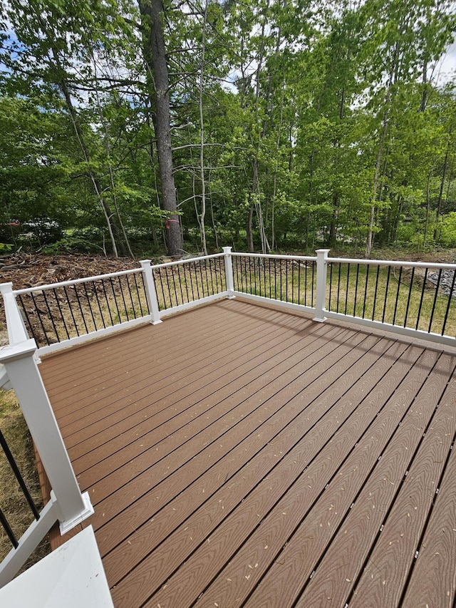 310 Emery Mills Rd, Shapleigh, ME 04076 - view of wooden deck