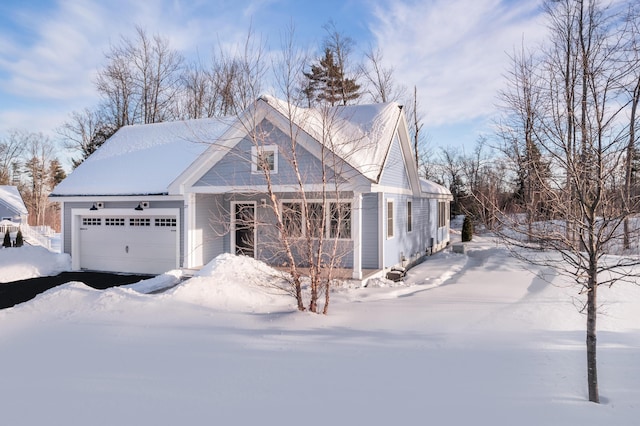 view of front of home featuring an attached garage