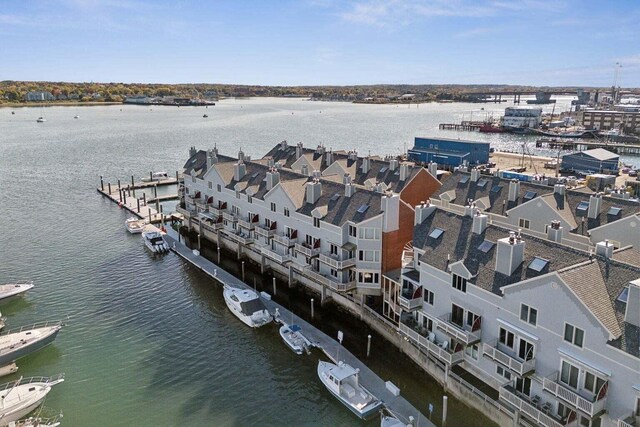 105 Chandlers Wharf Unit 105, Portland, ME 04101 - bird's eye view of a large body of water