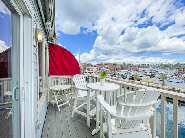 105 Chandlers Wharf Unit 105, Portland, ME 04101 - view of balcony