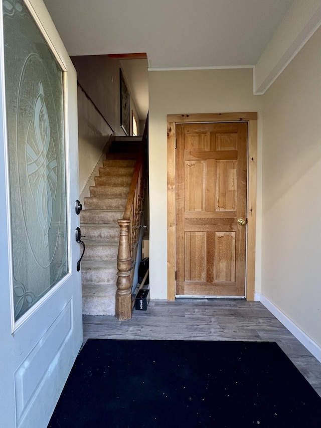 view of exterior entry