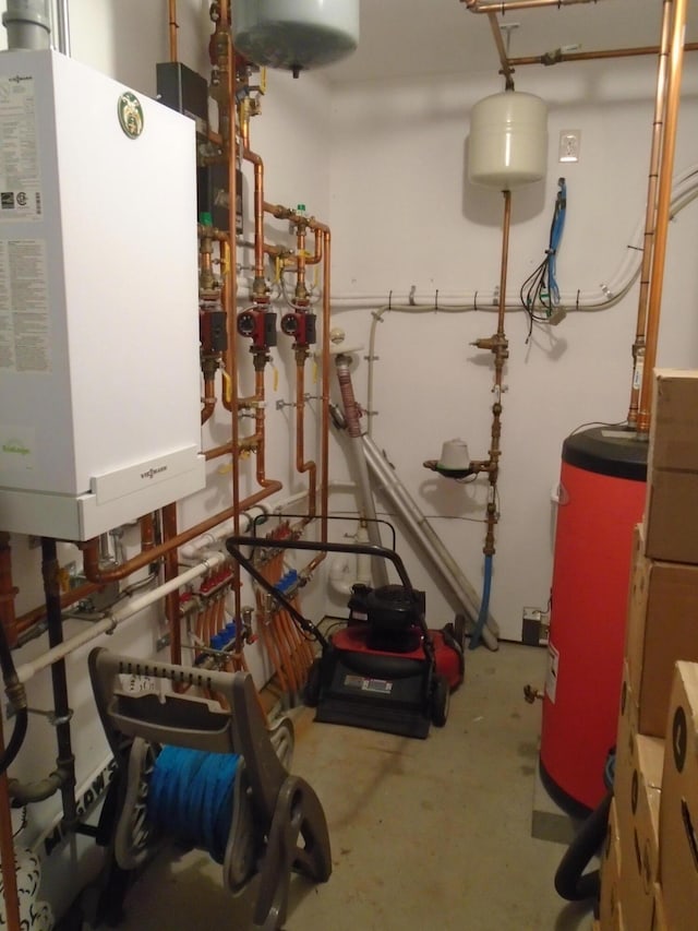 utilities with water heater