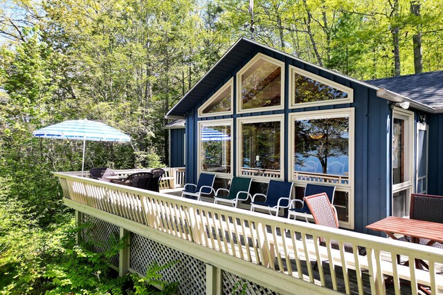 29 Good Day Dr, South Bristol, ME 04568 - view of deck