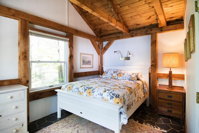 29 Good Day Dr, South Bristol, ME 04568 - bedroom with wood ceiling