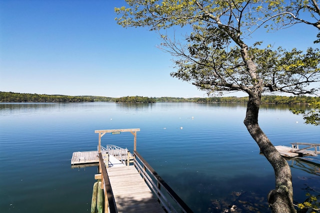 29 Good Day Dr, South Bristol, ME 04568 - dock area featuring a water view