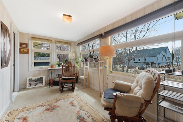 11 Elm Dr, York, ME 03909 - living area with baseboards and carpet