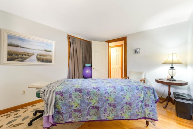 11 Elm Dr, York, ME 03909 - bedroom with wood finished floors and baseboards
