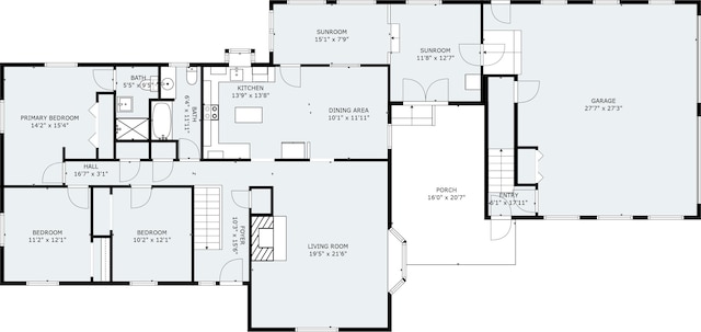 11 Elm Dr, York, ME 03909 - floor plan