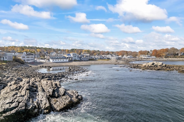 water view featuring a residential view