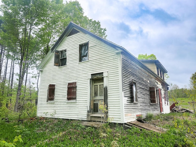 211 Pleasant River Rd, Milo, ME 04463 - view of rear view of property