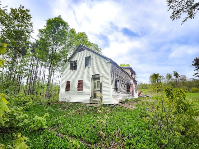 211 Pleasant River Rd, Milo, ME 04463 - view of back of house
