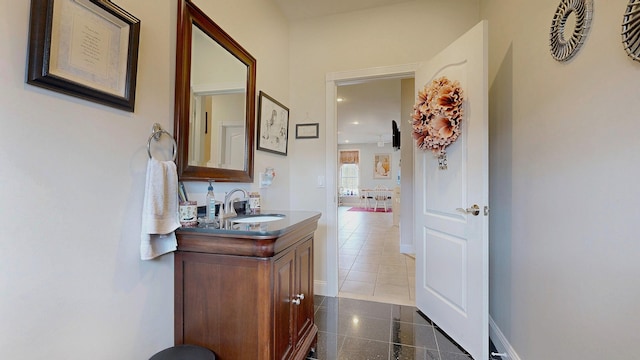 16 Ocean Greens Dr, Saco, ME 04072 - corridor with baseboards, a sink, and recessed lighting