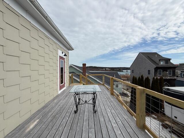 6 School St, Lubec, ME 04652 - view of wooden terrace