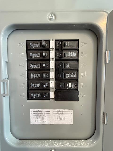 6 School St, Lubec, ME 04652 - utility room featuring electric panel