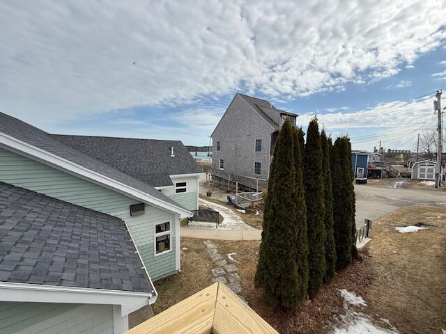 6 School St, Lubec, ME 04652 - view of home's exterior with a shingled roof