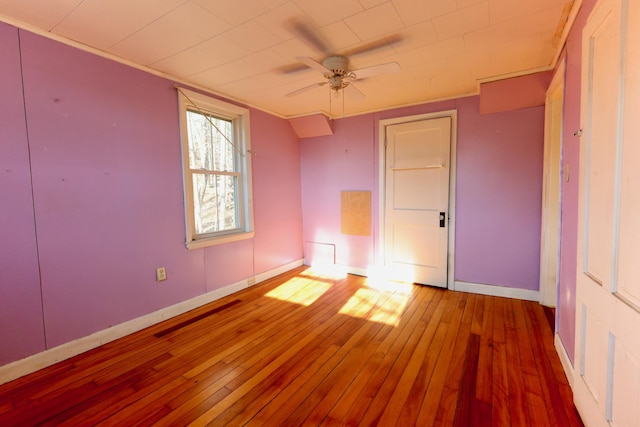 68 Boothby St, Augusta, ME 04330 - unfurnished bedroom featuring hardwood / wood-style floors and baseboards