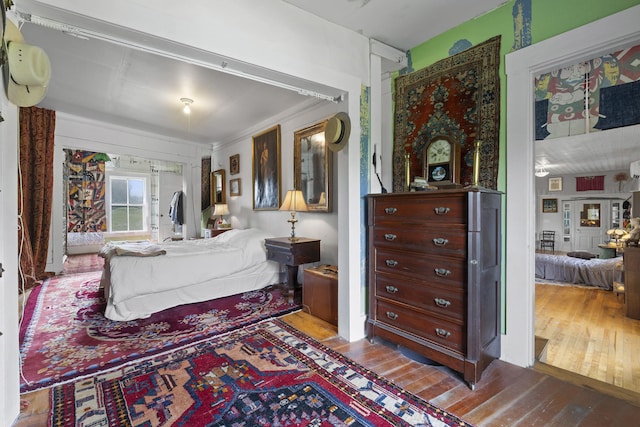 696 Bangor Rd, Troy, ME 04987 - bedroom with hardwood / wood-style flooring