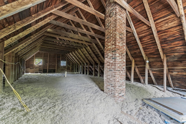 696 Bangor Rd, Troy, ME 04987 - view of attic