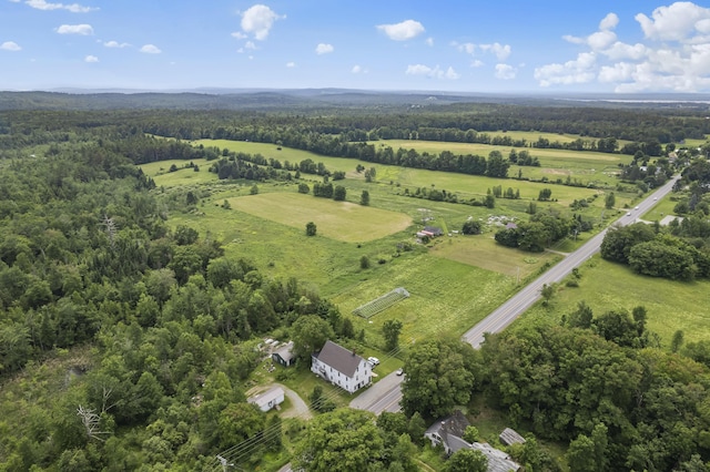 696 Bangor Rd, Troy, ME 04987 - aerial view featuring a rural view
