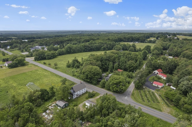 696 Bangor Rd, Troy, ME 04987 - drone / aerial view featuring a rural view