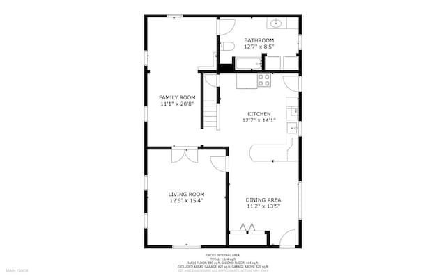 16 Libby Hill Rd, Gardiner, ME 04345 - floor plan / room layout