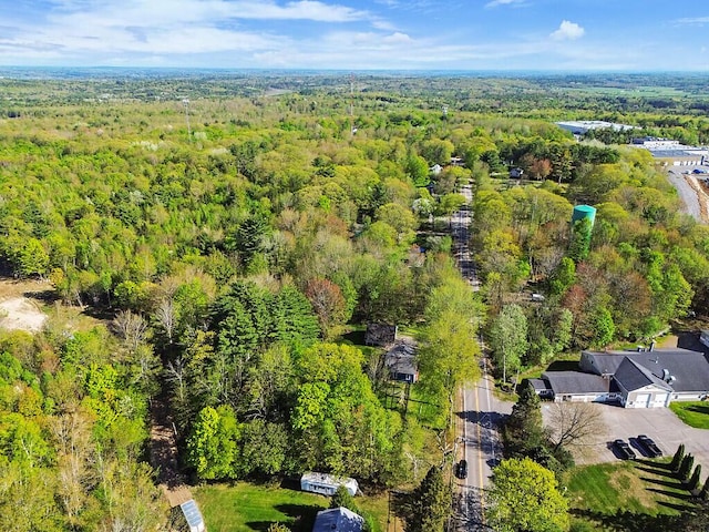 16 Libby Hill Rd, Gardiner, ME 04345 - bird's eye view of a heavily wooded area